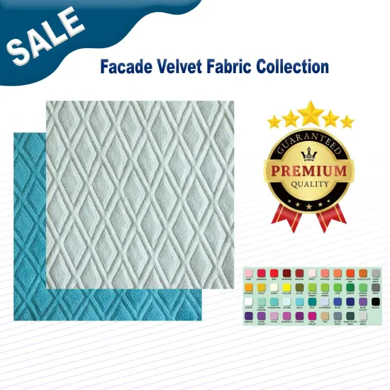 Fortune Sophisticated Velvet Fabric {2}