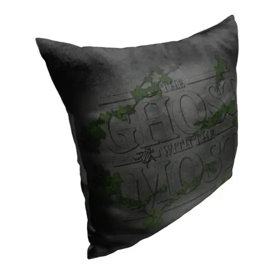 Warner Brothers Beetlejuice 18 Inch Throw Pillow Ghostly Gravestone {2}