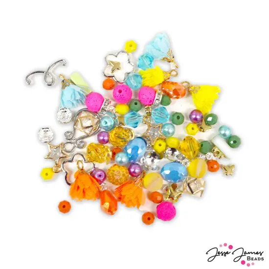 Jesse James Beads Bead Mix in Rainbow Water Ice Mini {2}