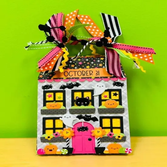 Doodlebug Chip Album Kit-Hey Pumpkin {3}