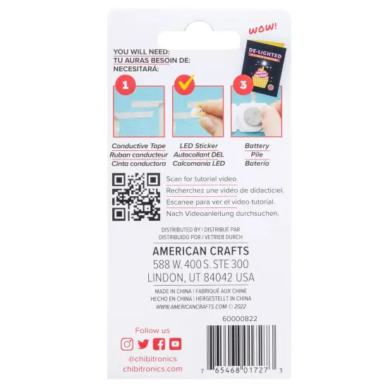 We R Chibitronics LED Circuit Lights 24/Pkg-White {3}