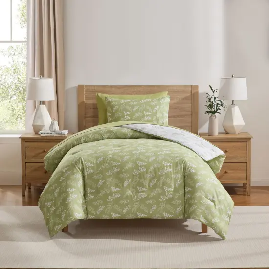 CraftBud 7 Pc BotanicalComforter Sets with Sheets {2}
