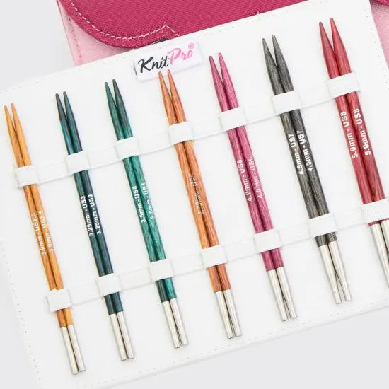 KnitPro-Dreamz Midi Interchangeable Needle Set 5.25"-7 Pair Interchangeable Tips {4}
