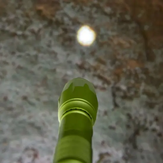 HABA Terra Kids Flashlight with Carabiner Clip, Kids Outdoor Toys, 4 Way Light Ideal for Kids Camping Essentials, Ages 6 and Up Multicolor {3}