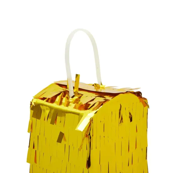 16.5 In Champagne Pinata for Bridal Shower, Bachelorette Party Game, 21st Birthday Party Supplies (16.5 x 7 x 3 In) Multicolor {5}