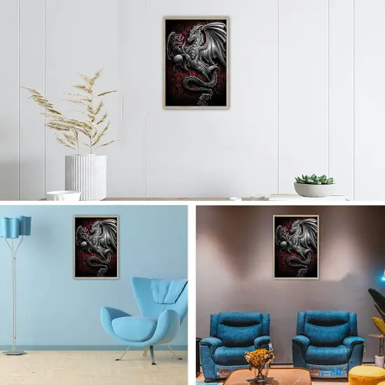 Dragon Diamond Painting Kits - 12x16 Inch (Dragon 2) {3}