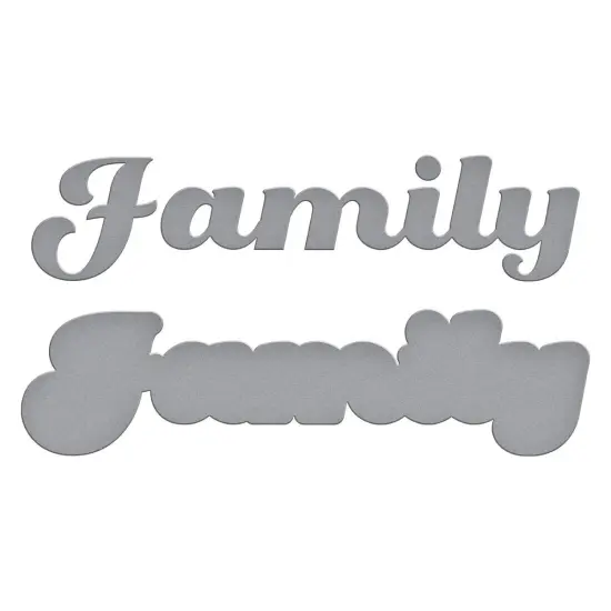 Spellbinders Etched Dies From Storytelling-Family {3}