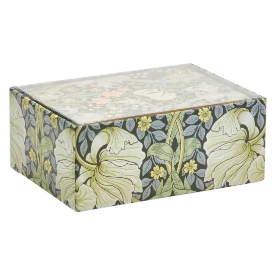 The Gifted Stationary 36-Pack Stationery Cards and Envelopes, Floral Patterns designed by William Morris, All Occasion Notecards, Blank Inside (5x3.5 in) - Note Cards with Envelopes Green {6}