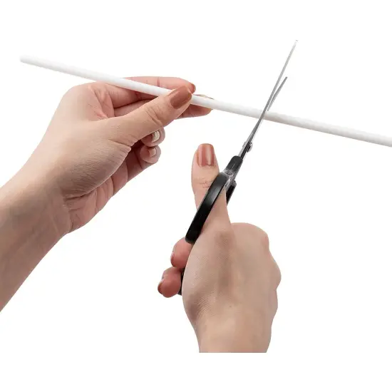 Juvale 30-Pack Plastic White Dowel Rods for Tiered Cake Construction and Crafts, 12 x 1/4 Inches {3}