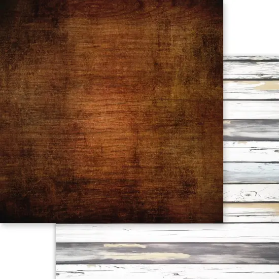 Memory Place Double-Sided Paper Pack 8"X8" 18/Pkg-Vintage Woodwork {7}