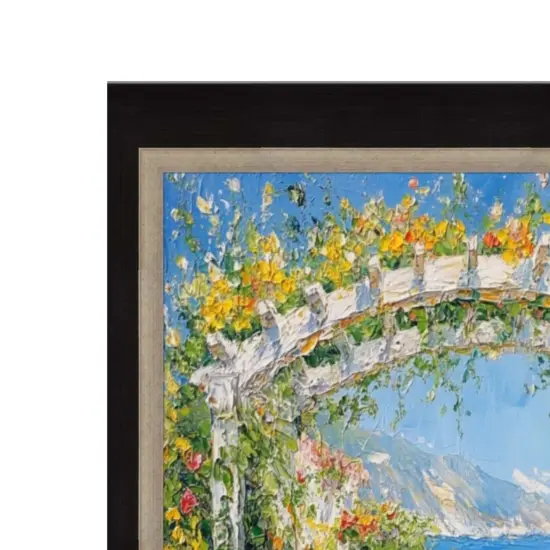 Cafe Wood With Silver Lip Picture Frame 8x10 frame {5}