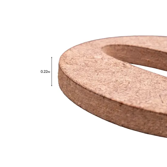 Little Birdie MDF Number 4" 1/Pkg-9 {5}