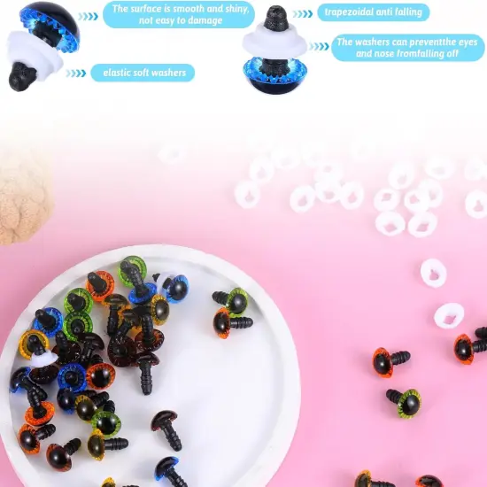 40pcs 11mm Crochet Safety Eyes {2}