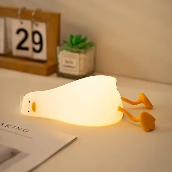 LED Squishy Duck Lamp {1}
