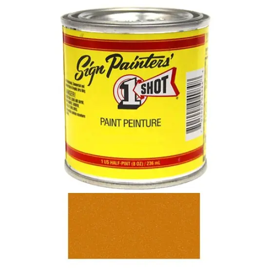 Metallic Copper Pinstriping Lettering Enamel Paint, 1/2 Pint {1}