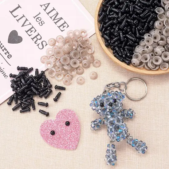 800 Pcs Safety Eyes and Washers (0.19inch/5mm) {3}