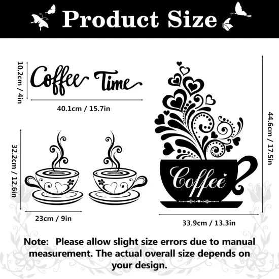 Coffee Cup Wall Decals {2}
