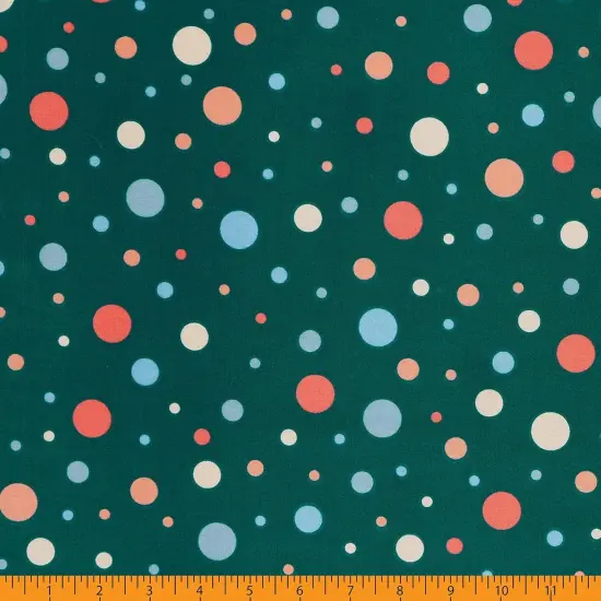 Mook Fabrics Stipple Dotted Cotton Fabric [108 in. Wide] - By The Yard Storm {3}