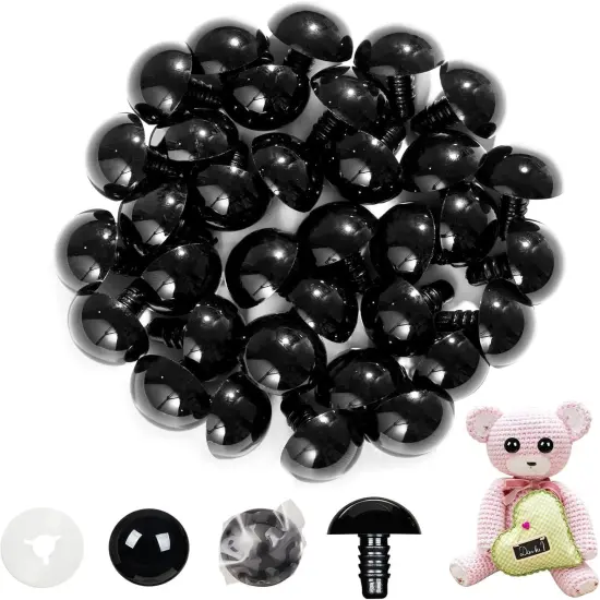40pcs 20mm Upgraded Safety Eyes for Crocheting {1}