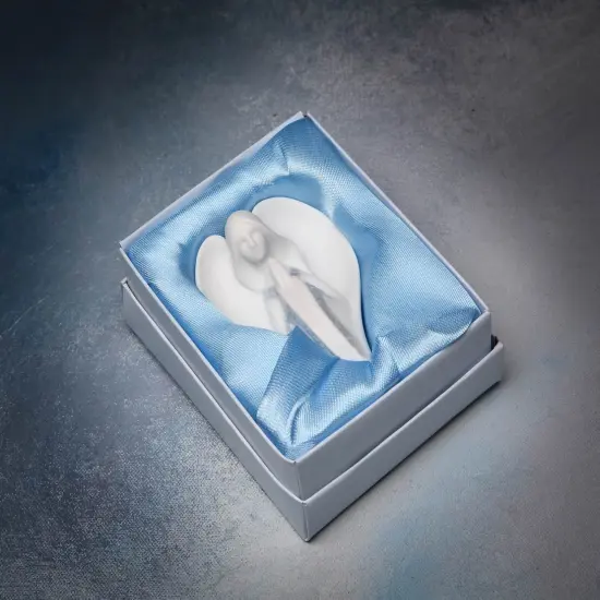 Ceramic Christmas Decor Praying Angel Ornament, Home D&eacute;cor, Religious D&eacute;cor, Religious Gift, Church D&eacute;cor, Baptism Gift {3}