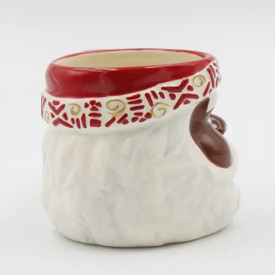 Ceramic African American Set Of 2 Santa Mug, Home Décor, Gift for Her, Gift for Mom, Kitchen Décor, Christmas Décor {5}