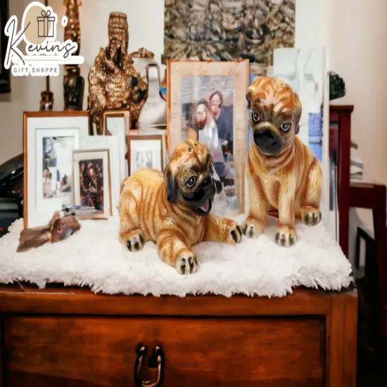 Ceramic Small Size Pug Dogs Salt & Pepper Shakers, Home D&eacute;cor, Gift for Her, Gift for Mom, Kitchen D&eacute;cor, Dog Lover Gift, Pet Loss Gift {1}