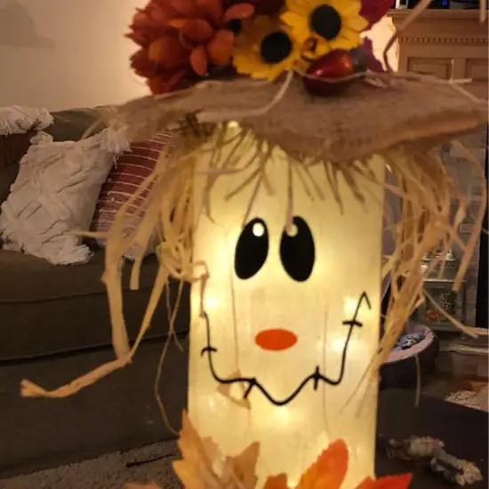 24 Pcs Scarecrow Vinyl Decals Scarecrow Faces DIY Craft Vinyl Art Stickers {3}