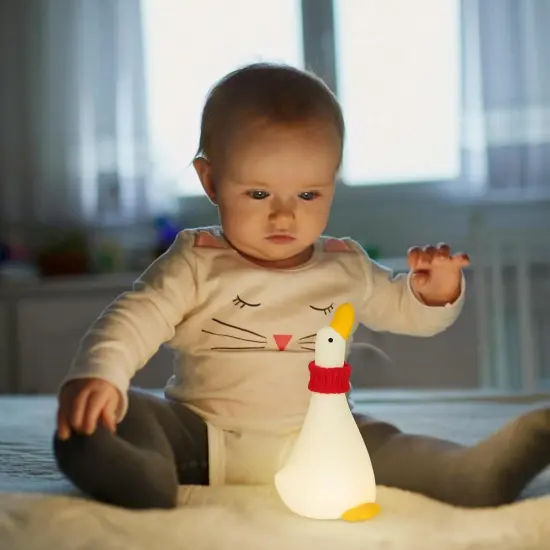 Cute LED Duck Night Light {2}