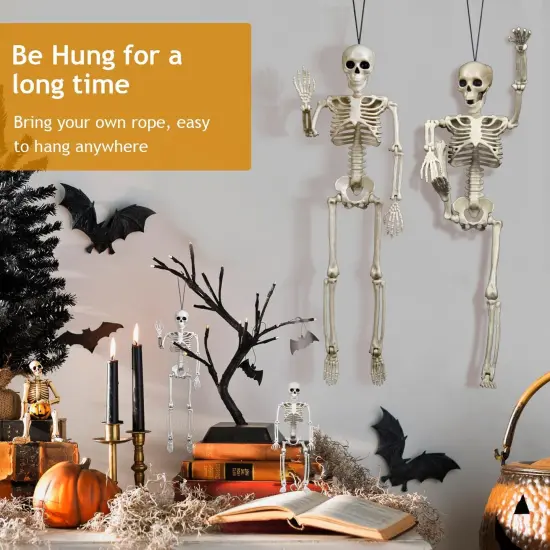 2 Pack 40 Inches Halloween Skeleton {5}
