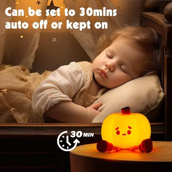 Silicone Dimmable Nursery Nightlight for Kids {3}