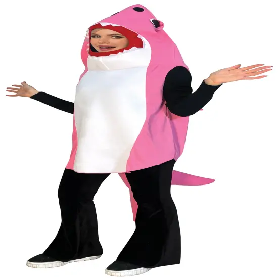Ultimate Pink or Blue Shark Costume, Adult Size Small-Medium & Large-XL {5}