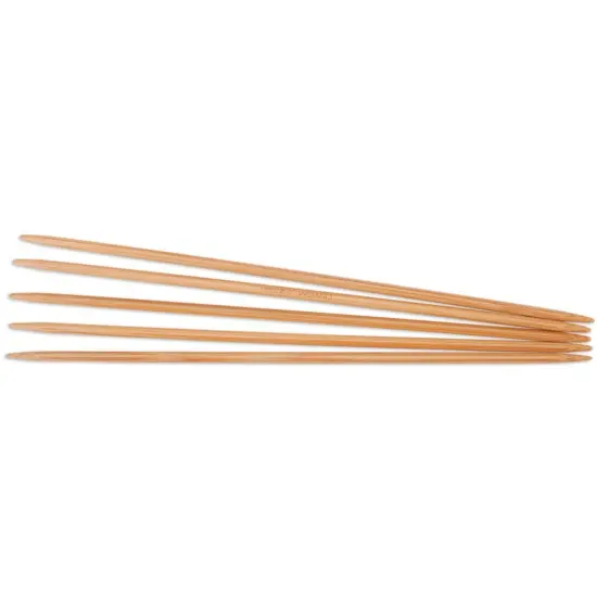 ChiaoGoo Double Point Dark Patina Bamboo Knitting Needles 8" - Sizes US 1 to 11 (2.25mm to 8mm) {1}