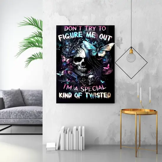 Skull Butterfly Diamond Painting Kits {3}