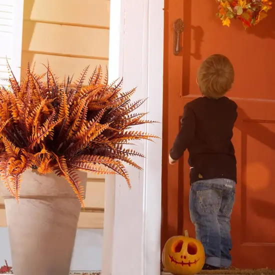 12 Bundles Artificial Fall Plants {3}