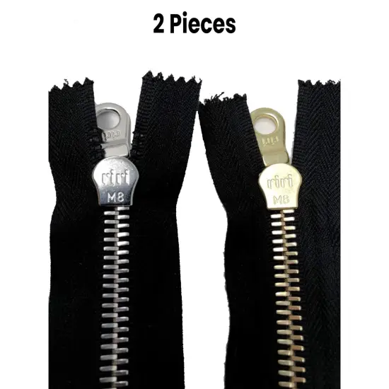 Black 27.5" 8MM Two-Way Separating Brass or Nickel {1}