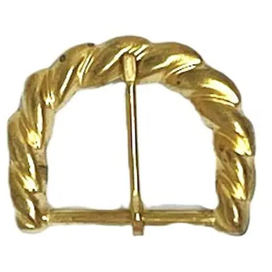 Brass Plated Prong Belt Buckle 1.5 Inche {4}