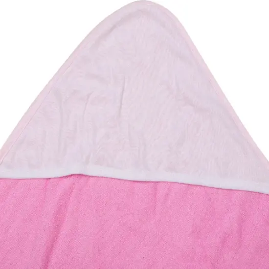 Craft Express 2 Pack Pink Sublimation Hooded Towels &ndash; Custom-Ready Baby Towels {6}