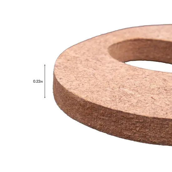 Little Birdie MDF Number 4" 1/Pkg-8 {5}