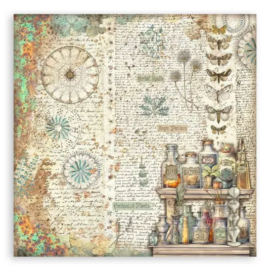 Stamperia Single-Sided Paper Pad 8"X8" 22/Pkg-Fortune {6}