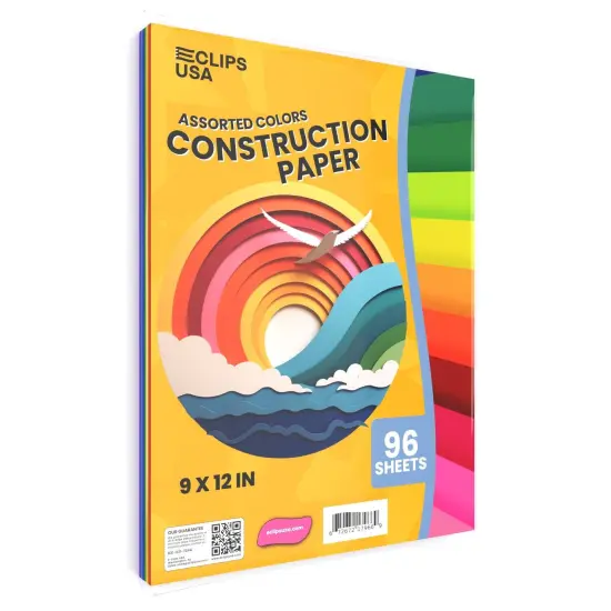 Construction Paper 9x12 in &ndash; 96 Sheets &ndash; 36 Sets {3}