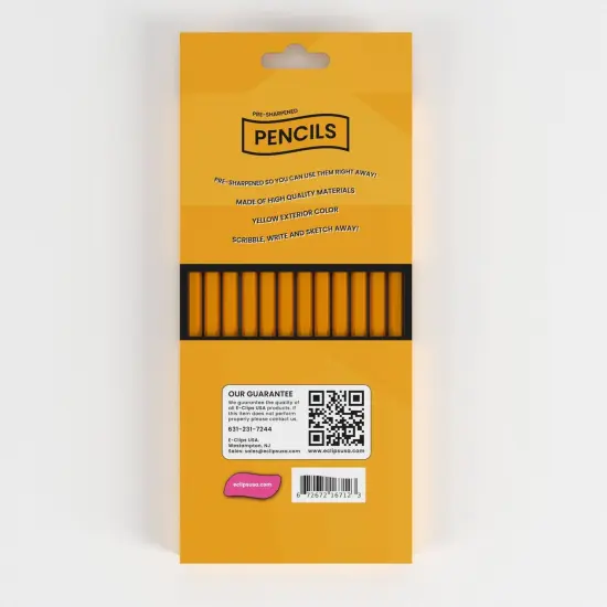 #2 HB Pencils Yellow &ndash; Pre-Sharpened &ndash; 12 Count &ndash; 80 Sets {4}