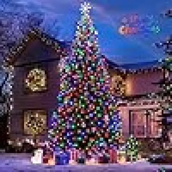 Modes Tree Light for Outside Yard Patio Christmas {3}