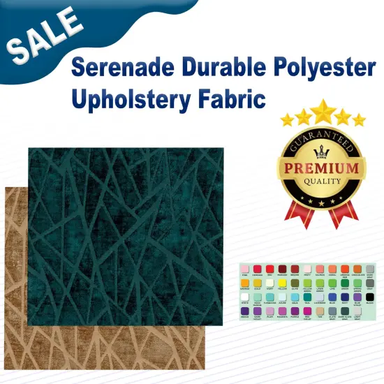 Serenade Durable Polyester Upholstery Fabric Wine {2}
