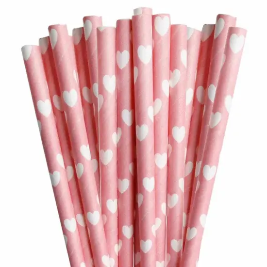 Valentine's Day Collection Cake Pop Party Straws Combo Pack B (4 PC SET) {6}