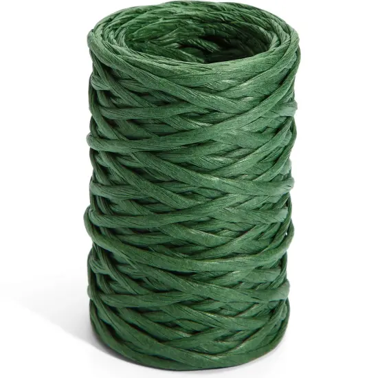 65 Feet Floral Wire Rustic Vine Bind Wire for Craft Wrapping Flower Bouquets(1 Roll,Dark Green) {1}