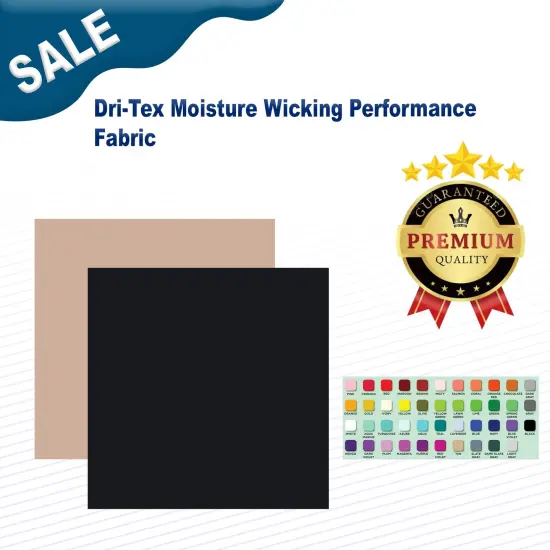 Dri-Tex Moisture Wicking Performance Fabric Brown {2}