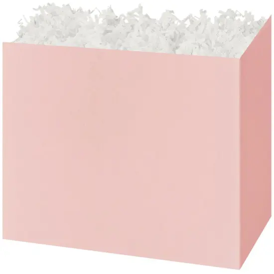 Pack/6: Blush Basket Box - 10-1/4 x 6 x 7-1/2" {1}