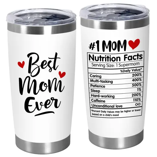 Mothers Day Gifts For Mom From Daughter Son - 20 Oz Stainless Steel Insulated Coffee Tumbler With Lid - Mom Birthday Gifts For Women Mama Stepmom Mother-In-Law Grandma {1}