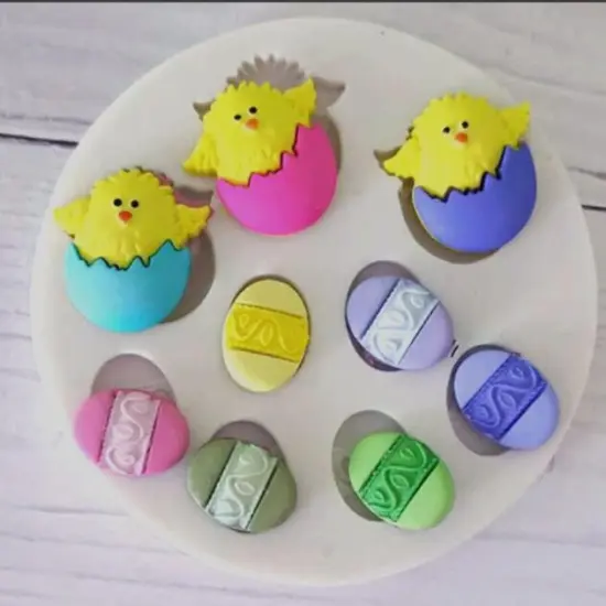 Easter Bunny Silicone Mold NO 11 {6}