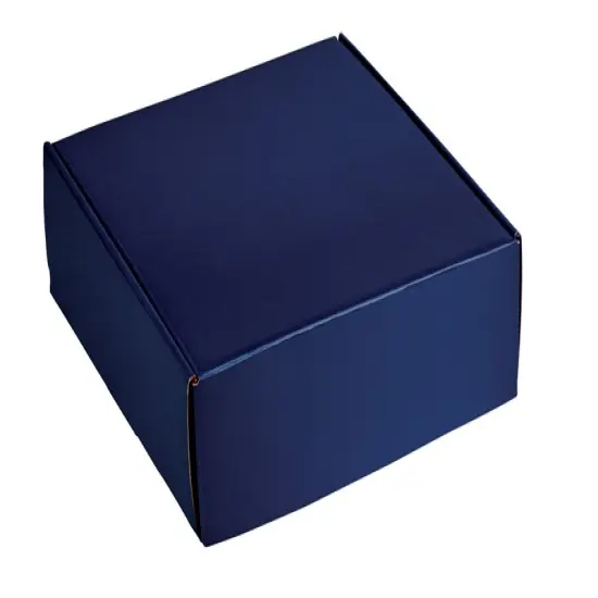 Pack/6: Navy Blue Decorative Mailer - 12 x 12 x 3" {1}